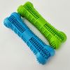 Chew Toy Stick Dog Toothbrush with Toothpaste Reservoir Natural Rubber Dog Dental Chews Care Dog Toys Bone for Pet Teeth Cleaning